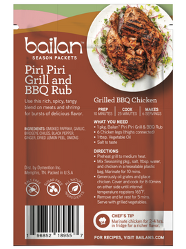 Piri Piri Grill & BBQ Rub (5pk)
