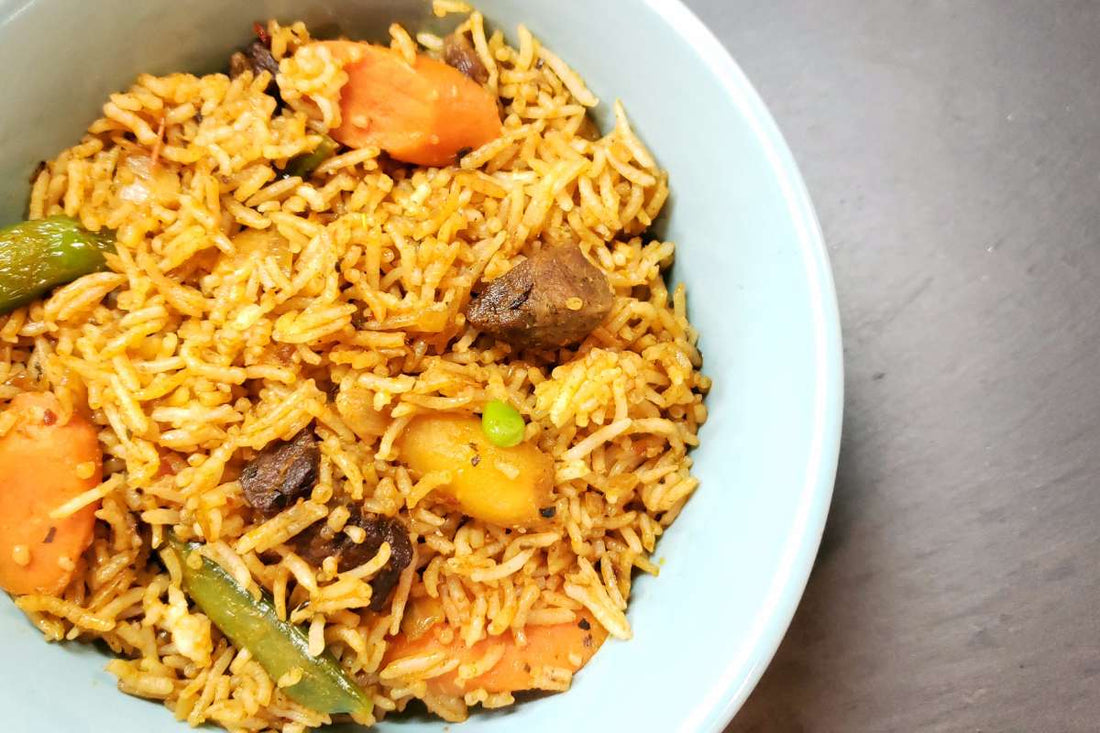 Jollof Rice with Bailan Spice